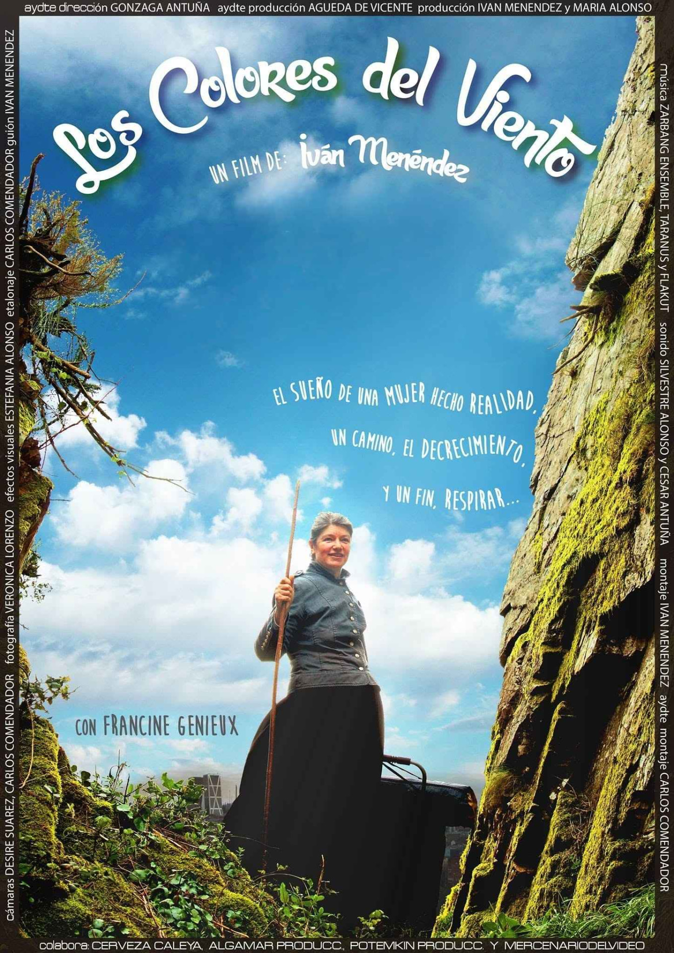 Cartel de Los Colores del Viento